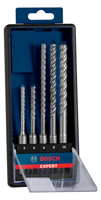 BOSCH-EW Bohrerset 5tlg  5-10mm 5xBeton SDS plus-7X 5pc Box