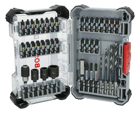BOSCH-EW Werkzeugset 40tlg Bohrer 4xHSS BOHRER-/SCHRAUB Box