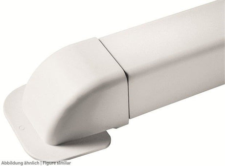 Wandanschlußbogen f. Canalsplit 612BCF-W 0609 CM-W