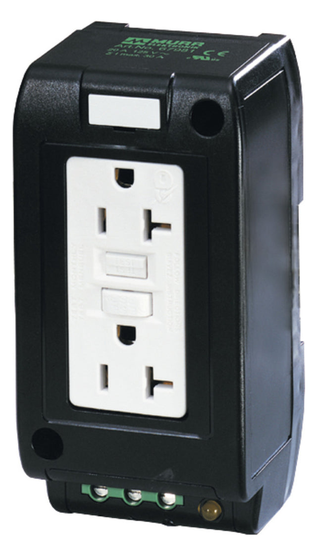 MURR Steckdose REG 125V/AC 15A ANS 2,5TE 67982 m.KontrLeuchte 70mm IP20