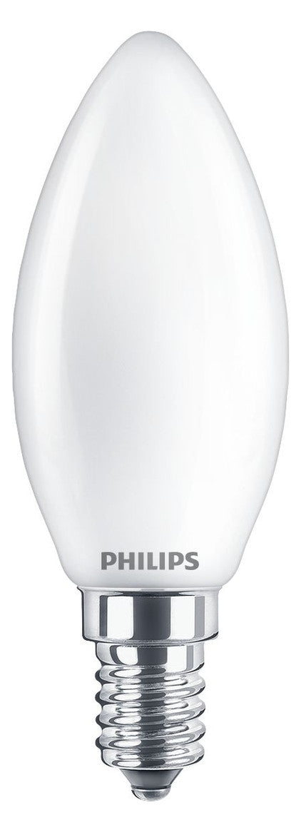 PHILIPS-LM LED-Kerzenlampe FM E14 B35 ws CorePro LEDCandleND4.3-40W E14 827B 4,3W