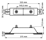 Walraven Fixpunktbefestigung dB-FiX 200 ev bis 8Zoll M12 schalldäm. (Zub. HD500) | 6693020