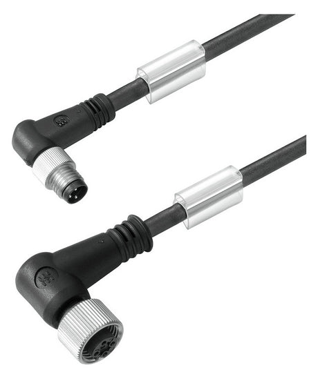 WEIDMÜLLER Sensor-Aktorkabel 4p 3m M8 SAIL-M8WM12W-4-3.0U Male abgew M12 PUR