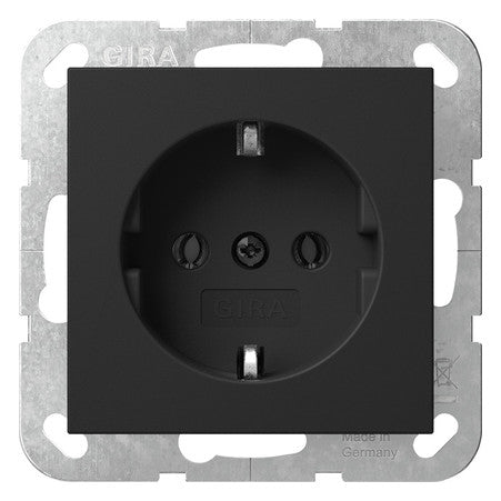 GIRA Steckdose 1f sw mt UP IP20 System 55 4188005