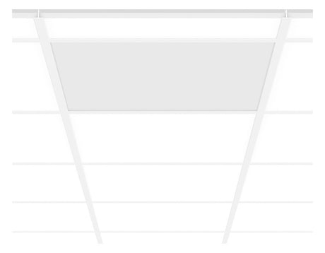 RZB LED-Panel 622x622mm 31-40W 4000K ws Parledo 312573.002.790 5550lm Konv