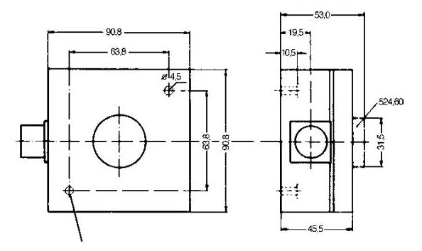 EBERLE Raumthermostat 230V 10A Wechsler AZT-A 524 510 IP54 Widerstandssensor