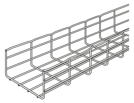 LEGRAND Gitterrinne U-Form Klickbef CABLOFIL CM000891 105x100x3000mm o.Verb