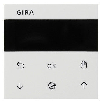 GIRA Jalousie-Schaltuhr UP ws mt NSTeing System 3000 536627 int.Zeitschaltuhr W
