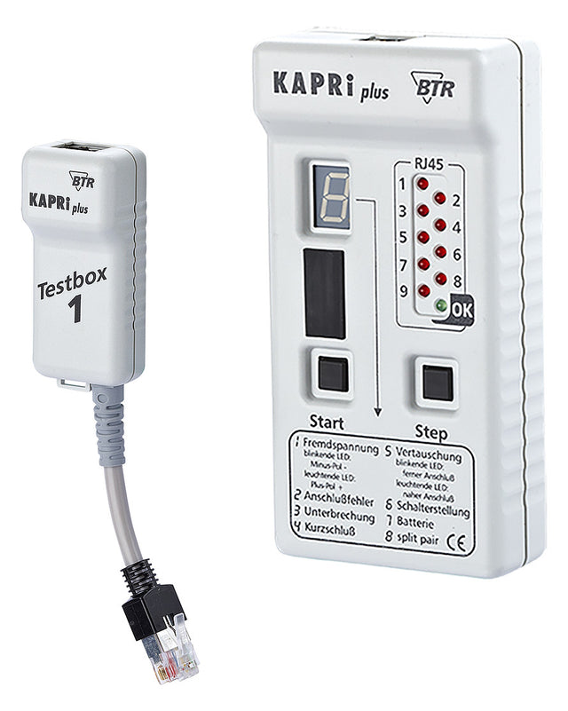 METZ CONNECT Patchkabeltester LED 130670-E f.LANprotokollmess