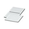 PHOENIX Klemmenmarkierung ws RM=5,2mm ZBFM 5/WH,LGS:1-120 1-120 horiz
