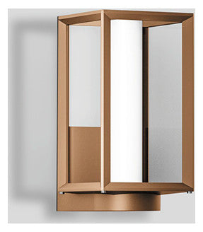 BEGA LED-Wandanbauleuchte 10,8W 3000K 31072BK3 916lm brz Konv