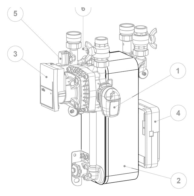 Sonnenkraft SK-FWS HYDRO Wärmetauscher INOX | 5425