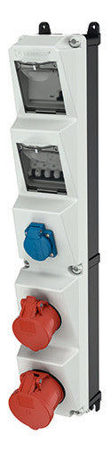 MENNEKES CEE-Kombi Kst gr IP44 1Steckd AMAXX 960009 1x16A5p400V 1x32A5p400V