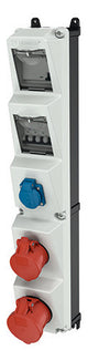 MENNEKES CEE-Kombi Kst gr IP44 1Steckd AMAXX 960009 1x16A5p400V 1x32A5p400V