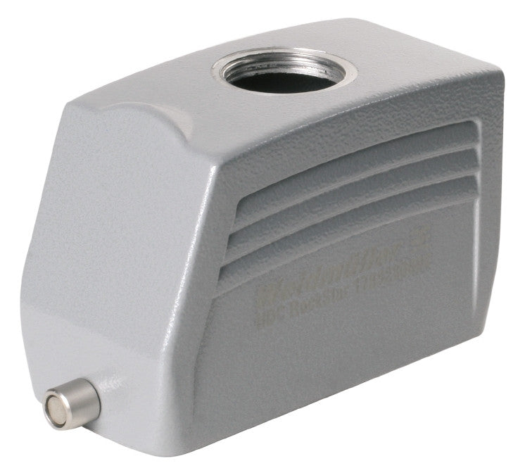 WEIDMÜLLER Tüllengehäuse Längsbügel alu HDC 16B TOLU 1M25G IP66 108,8x61x45,5mm