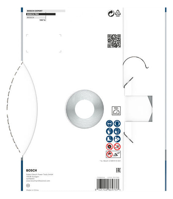 BOSCH-EW Diamant-Trennscheibe 180x10mm 2608615063 f.Backstein f.Beton f.Metall