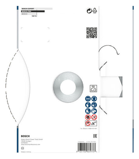 BOSCH-EW Diamant-Trennscheibe 180x10mm 2608615063 f.Backstein f.Beton f.Metall