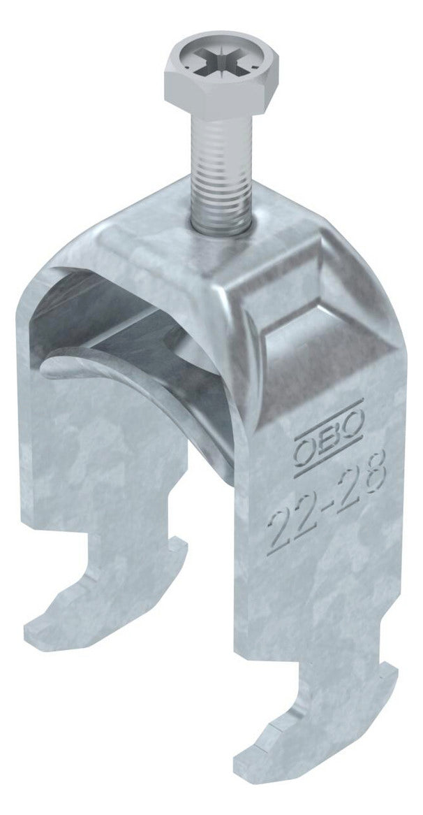 BETTERMANN Bügelschelle 22-28mm 1f ST BS-H1-M-28 FT C-Profil W=ST hfr