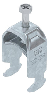 BETTERMANN Bügelschelle 22-28mm 1f ST BS-H1-M-28 FT C-Profil W=ST hfr