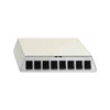 RUTENBECK Patchpanel AP 8Ports Cat6 PP-UM A-8 Ap rw Schirm RAL9010