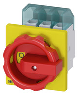 SIEMENS Hauptschalter 25A 3p IP65 Einb 3LD2103-0TK53 Wart/Rep SichSchalt