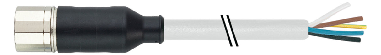 MURR Sensor-Aktorkabel 19p 5m M23 Female 7000-23251-4520500 ger fr.Ende PUR