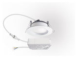 ESYLUX LED-Einbaustrahler 6,5W Konv DALI ELSA-2 DL 68 OP 100° 500 830 DALI W 1LED