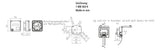MENNEKES Datendose 2f Cat6 IP44 UP/Einb Cepex 4322 RJ45 Kst