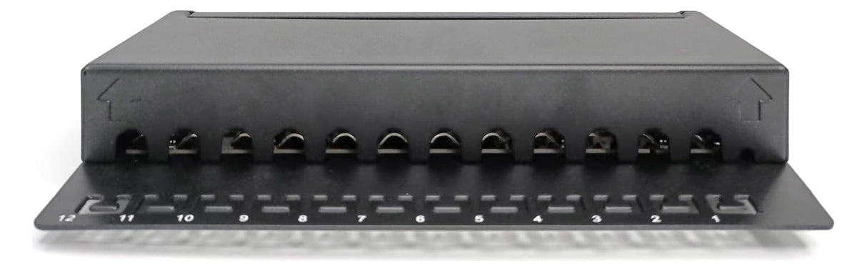 ASSMANN ELEKTRO Patchpanel 12Ports AP DN-91612SD-EA Cat6A Schirm RAL9005