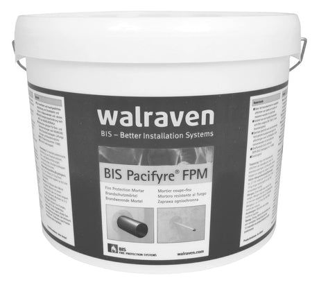WALRAVEN Brandschutzmörtel Pacifyre FPM Mörtelpulver (A1 bzw. MG III) 15 kg