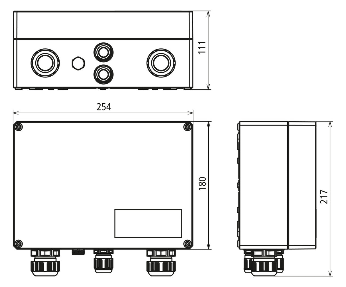 DEHN SE DC-Stringbox 1f 1100V/mess IP65 DCU 2 YPV 1100 2M 1S Verschr
