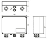 DEHN SE DC-Stringbox 1f 1100V/mess IP65 DCU 2 YPV 1100 2M 1S Verschr