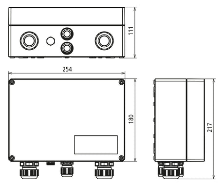 DEHN SE DC-Stringbox 1f 1100V/mess IP65 DCU 2 YPV 1100 2M 1S Verschr