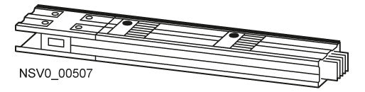 SIEMENS Schienenkasten 400A 5p Einzel BVP:261488 8stell 225mm
