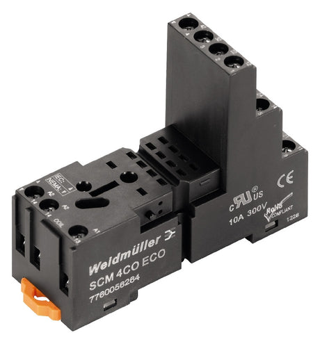 WEIDMÜLLER Relaissockel TS35 Schraub SCM 4CO ECO 14Pins Ergänz.mögl