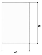GGK Endstück LF-K 90x60mm li/re Kst sbr LFG 60x90-ES RAL8014 unbeh