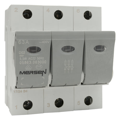 MERSEN D0-Lasttrennschalter D02 3p 400V 05863.063000 63A