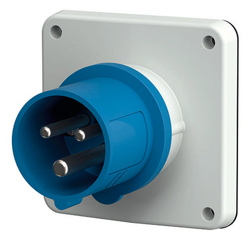 MENNEKES CEE-Anbaugerätestecker 3p 16A 812 230V/bl 6h IP44 Schraubkl ger Kst