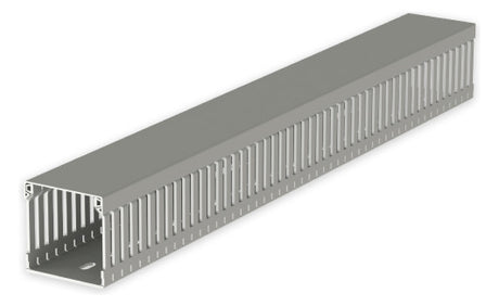 UNEX Verdrahtungskanal 60x60 grau,RAL7035,PVC-M1 60.60.77