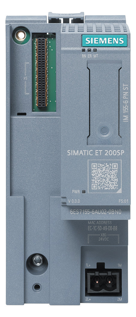 SIEMENS Kommunikations-Modul DC f.TCP/IP 6ES7155-6AU02-0BN0 19,2-28,8V SichFunkt