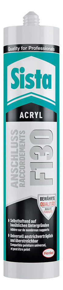 Walraven Acryl Sista F130 300ml für Anschlussfugen innen und außen weiß | HE-L40WS