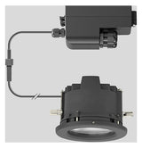 BEGA LED-Einbaustrahler 14W Konv DALI ws 24386K3 1LED graphit 3000K 1386lm mt