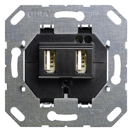 GIRA USB-Spannungsversorgung 2USB-A UP 235900 3000mA 5V 50-235900Hz