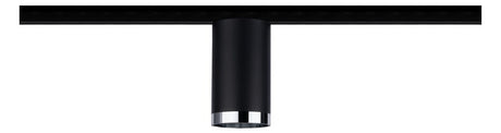 PAULMANN Schienenstrahler 10W HV sw GU10 Tube 969.18 sw mt Alu IP20 1Ph