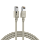 RJ45 Patchkabel Cat.6A S/FTP FRNC VC LED grau 5m Stück