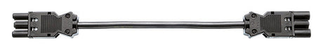 BACHMANN Verbindungskabel 3p H05VV-F sw 375.053 1,5qmm L1000mm