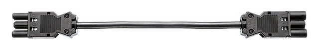BACHMANN Verbindungskabel 3p H05VV-F sw 375.053 1,5qmm L1000mm