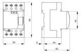 GEWISS FI-Schutzschalter A 4p 400V 25A Energy GW94867 0,03A 3TE REG 10kA