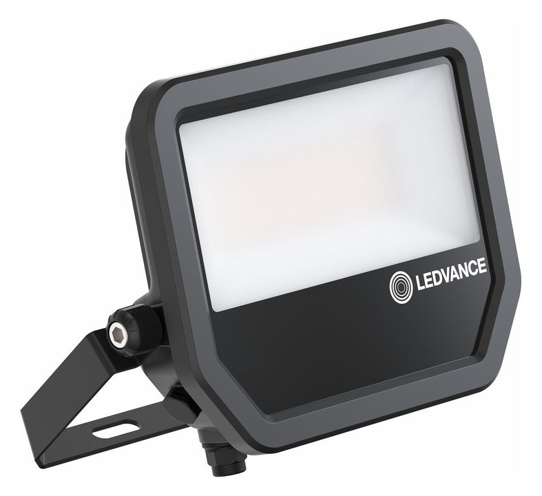 LEDVANCE LED-Anbaustrahler 41W Konv 1LED FL 50 P 41W 6KLM 830 PS SY100 BK sw ws