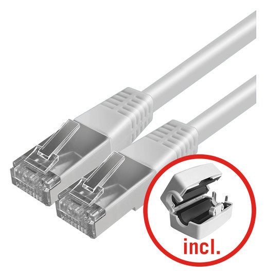 ESYLUX Patchkabel 10m gr RJ45 1:1 CABLE-SET-2 RJ45 10m x4